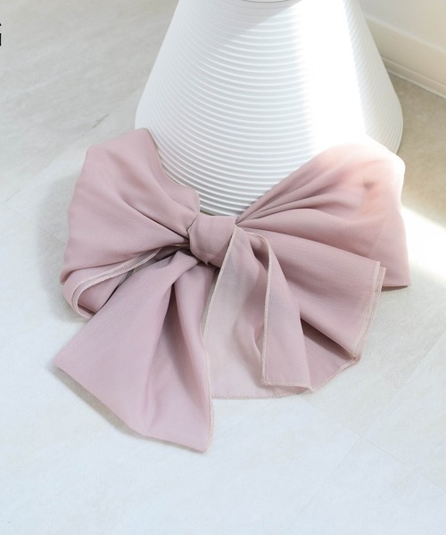 utatane（ウタタネ）の「飾り帯 オーガンジー プチ兵児帯（和装小物・レディース・ライトブルー/ミント/クリーム/マスタード/ネイビー/オフホワイト/スモークピンク/ワイン/グレー/ブラック/イエロー/グリーン・FREE）」の11枚目の写真