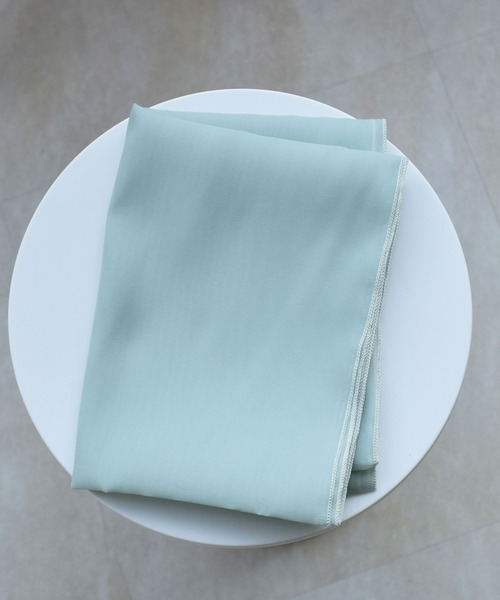 utatane（ウタタネ）の「飾り帯 オーガンジー プチ兵児帯（和装小物・レディース・ライトブルー/ミント/クリーム/マスタード/ネイビー/オフホワイト/スモークピンク/ワイン/グレー/ブラック/イエロー/グリーン・FREE）」の22枚目の写真