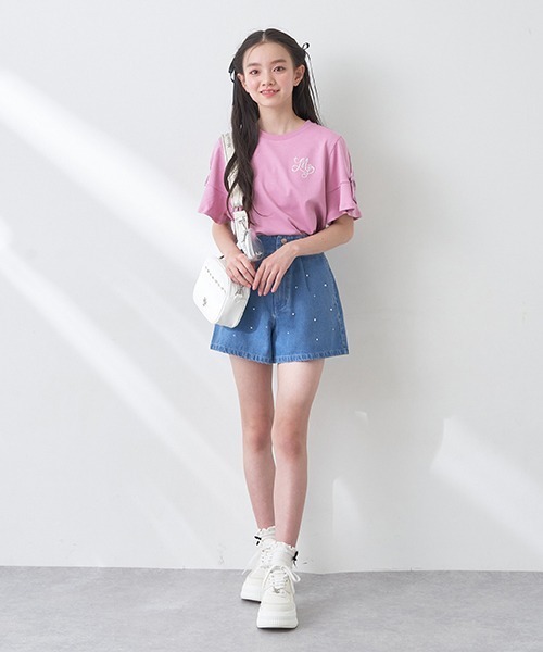 新品　メゾピアノジュニア 150 長袖 トレーナー ショートパンツ セット 楽天市場】メゾピアノジュニア(mezzo piano junior)【水陸両用