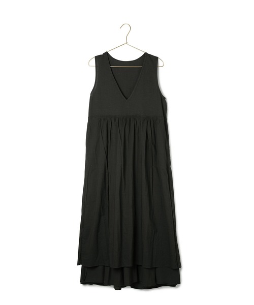 ROPE' PICNIC（ロペピクニック）の「麻混ワンピース/リンクコーデ（ワンピース・レディース・ブルー/スミクロ・38）」の11枚目の写真