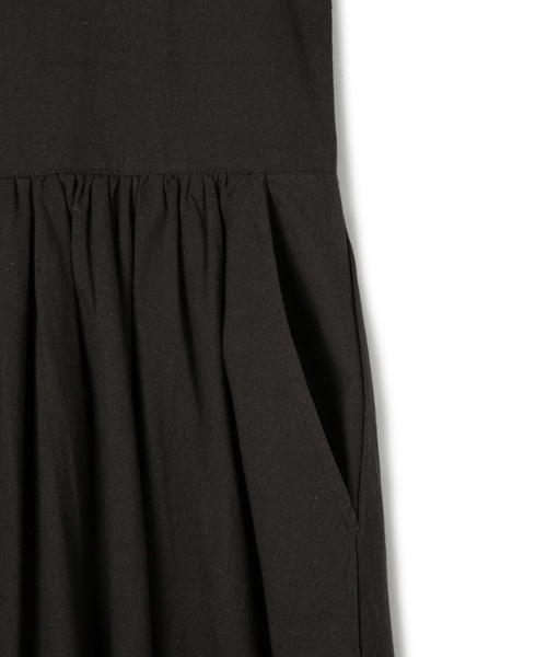 ROPE' PICNIC（ロペピクニック）の「麻混ワンピース/リンクコーデ（ワンピース・レディース・ブルー/スミクロ・38）」の16枚目の写真