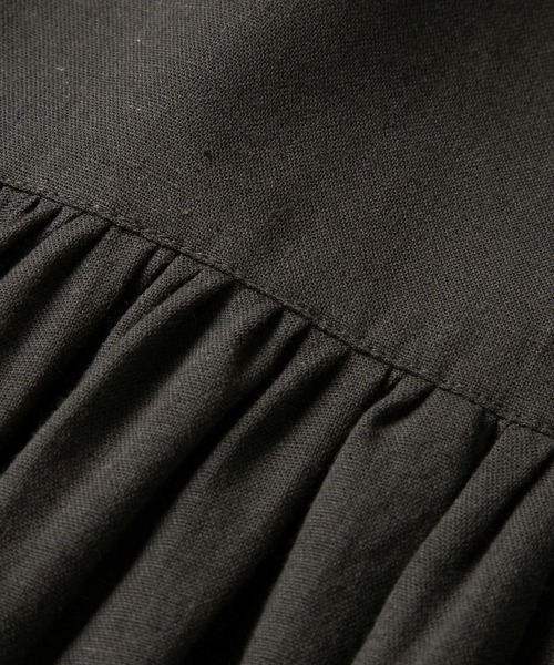 ROPE' PICNIC（ロペピクニック）の「麻混ワンピース/リンクコーデ（ワンピース・レディース・ブルー/スミクロ・38）」の21枚目の写真