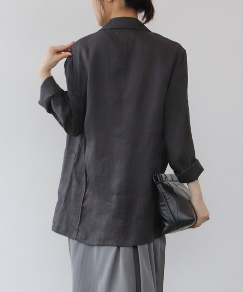 【セール】リネンテーラードジャケット（テーラードジャケット）｜TITE IN THE STORE（ティテ インザ ストア）