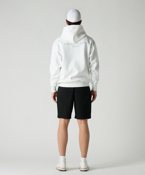 UNITED ARROWS Golf ホワイトショートパンツ Mサイズ メッシュ ショートパンツ