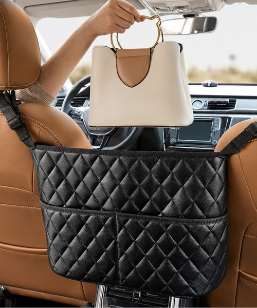 NOLITA LABORATORY(ノリータラボラトリー)の「【 NOLITA / ノリータ 】車用シートバック オーガナイザー(トラベルグッズ・レディース・ブラック・FREE)」の1枚目の写真