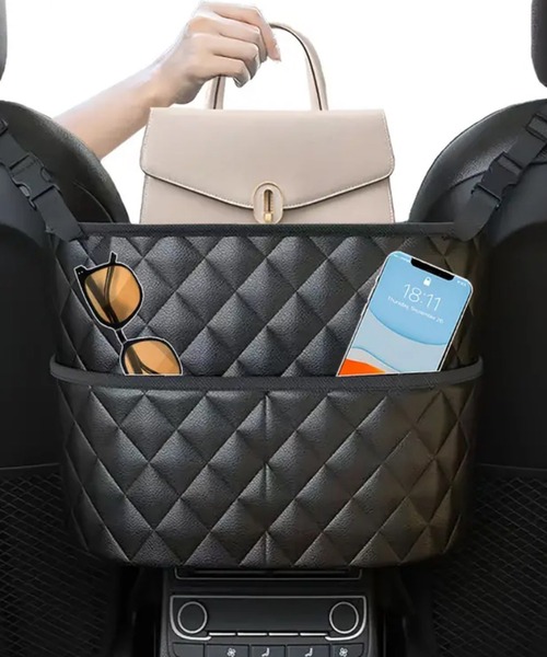 NOLITA LABORATORY(ノリータラボラトリー)の「【 NOLITA / ノリータ 】車用シートバック オーガナイザー(トラベルグッズ・レディース・ブラック・FREE)」の3枚目の写真