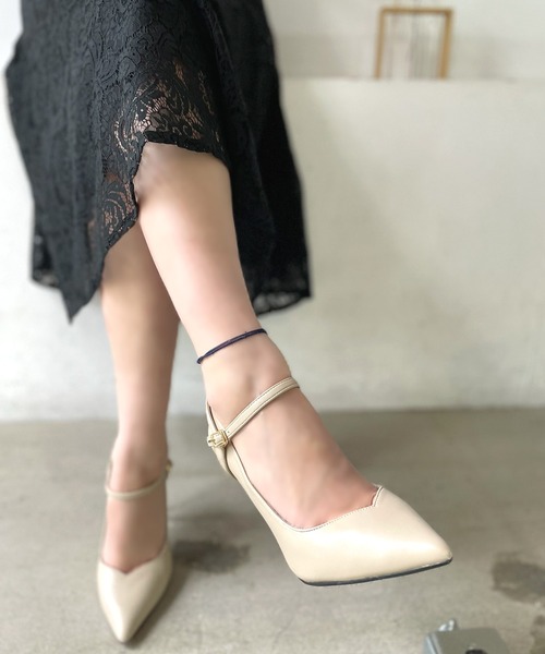 【10㎝高】ベーシックハイヒールパンプス（パンプス）｜LUGG NAGG（ラグナグ）