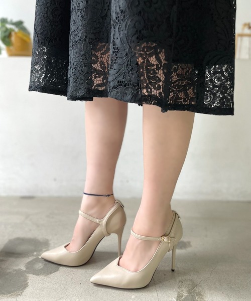 【10㎝高】ベーシックハイヒールパンプス（パンプス）｜LUGG NAGG（ラグナグ）