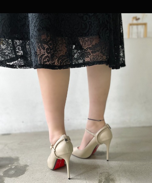 【10㎝高】ベーシックハイヒールパンプス（パンプス）｜LUGG NAGG（ラグナグ）