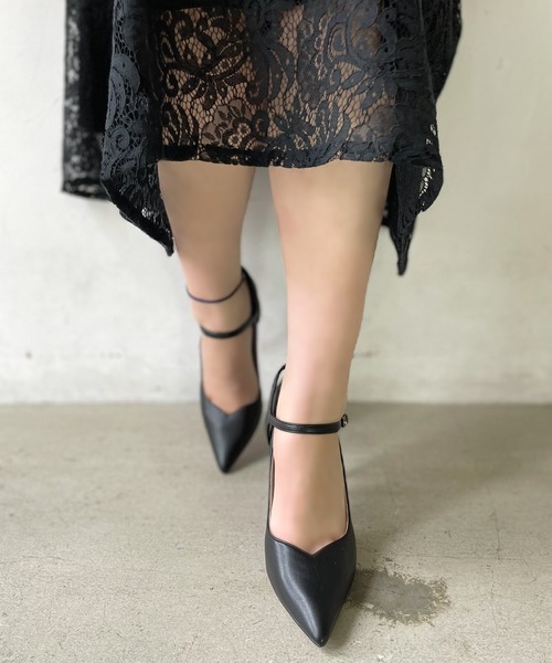 【10㎝高】ベーシックハイヒールパンプス（パンプス）｜LUGG NAGG（ラグナグ）