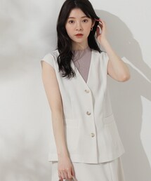 PROPORTION BODY DRESSING | ジレ×リブノースリニットセット / 1214250602(テーラードジャケット)