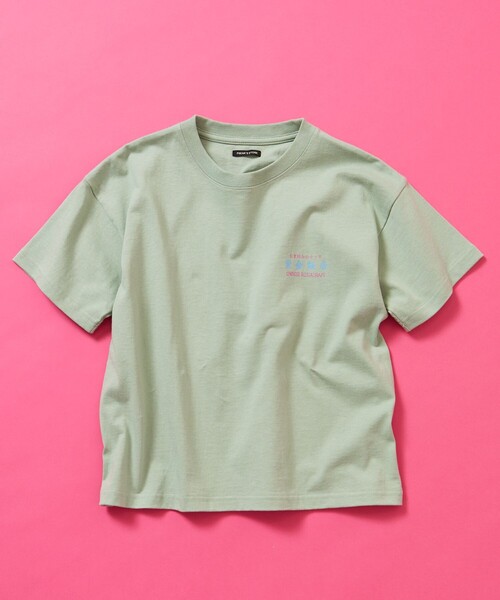 FREAK'S STORE(フリークスストア)の「限定展開 キッズ ビッグシルエット バックプリント クルーネック Tシャツ / 中華 チャイナデザイン / 紫金飯店(Tシャツ/カットソー・キッズ・チャコールグレー/サックスブルー/ホワイト・130/150/140/120)」の14枚目の写真