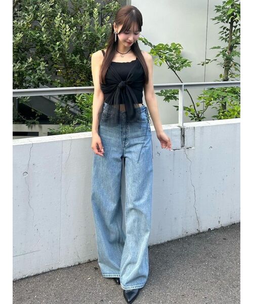 チュールリボンビスチェ（キャミソール）｜EATME（イートミー）