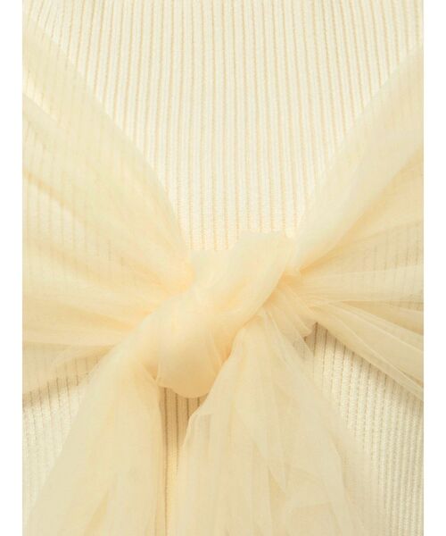 チュールリボンビスチェ（キャミソール）｜EATME（イートミー）