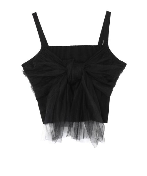 チュールリボンビスチェ（キャミソール）｜EATME（イートミー）