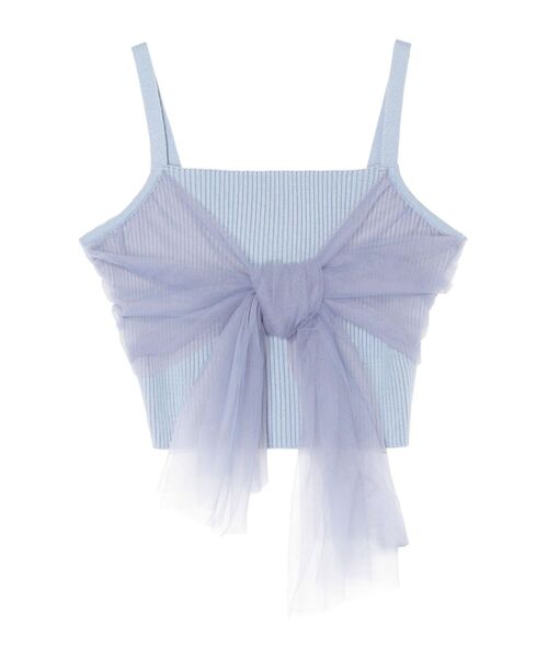 チュールリボンビスチェ（キャミソール）｜EATME（イートミー）