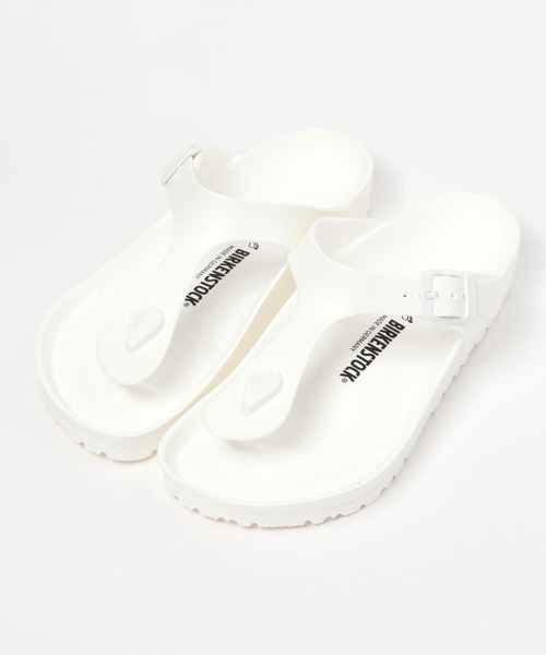 BIRKENSTOCK（ビルケンシュトック）の「【HEREIAM】BIRKENSTOCK(ビルケンシュトック)／GIZEH EVA（サンダル・レディース・ホワイト/ブラック・SMALL/MEDIUM）」の10枚目の写真