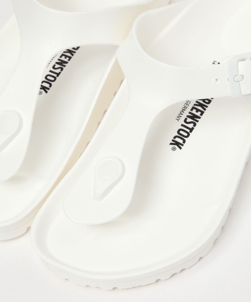 BIRKENSTOCK（ビルケンシュトック）の「【HEREIAM】BIRKENSTOCK(ビルケンシュトック)／GIZEH EVA（サンダル・レディース・ホワイト/ブラック・SMALL/MEDIUM）」の6枚目の写真