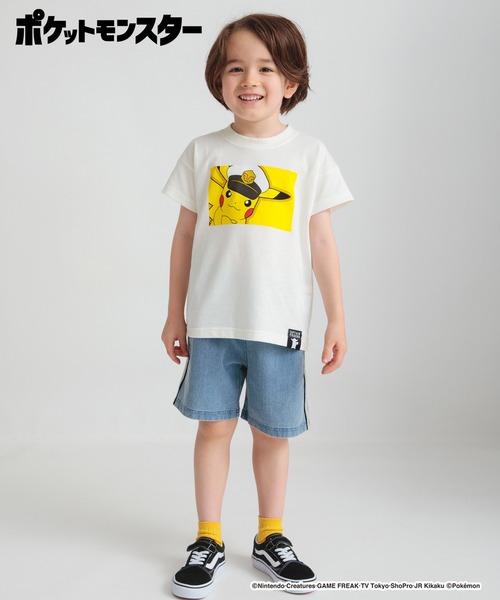 BRANSHES(ブランシェス)の「【Pokemon/ポケットモンスター(ポケモン)】半袖Tシャツ(Tシャツ/カットソー・キッズ・アイボリー/ピンク/ブラック/チャコールグレー/オレンジ/ライトグリーン/サックスブルー・110/120/100/140/150/130)」の19枚目の写真