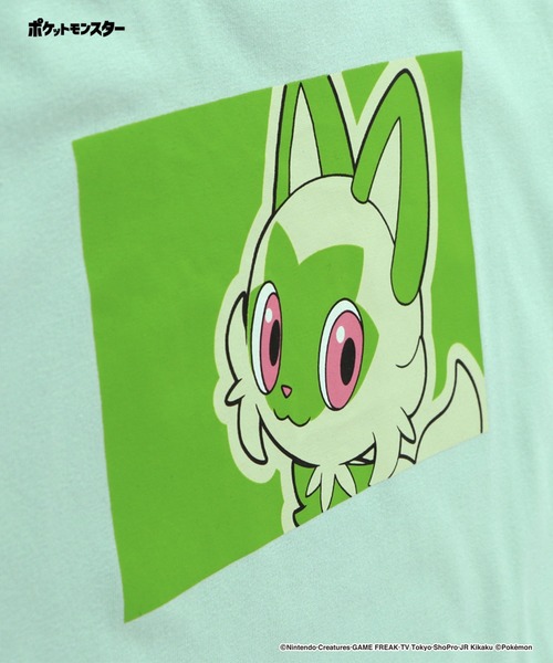 BRANSHES(ブランシェス)の「【Pokemon/ポケットモンスター(ポケモン)】半袖Tシャツ(Tシャツ/カットソー・キッズ・アイボリー/ピンク/ブラック/チャコールグレー/オレンジ/ライトグリーン/サックスブルー・110/120/100/140/150/130)」の13枚目の写真
