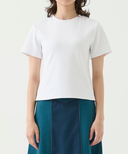 CITY TOKYO(シティトウキョウ)の「【洗濯機洗い可能】ベアテレココンパクトティー(Tシャツ/カットソー・レディース・ブラック/オレンジ/ホワイト・FREE)」の9枚目の写真