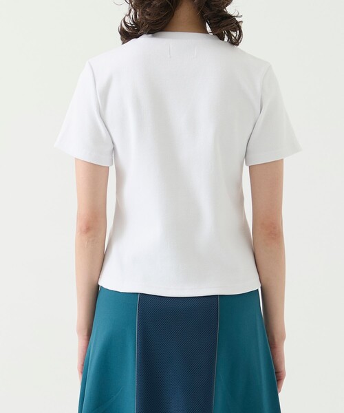 CITY TOKYO(シティトウキョウ)の「【洗濯機洗い可能】ベアテレココンパクトティー(Tシャツ/カットソー・レディース・ブラック/オレンジ/ホワイト・FREE)」の11枚目の写真