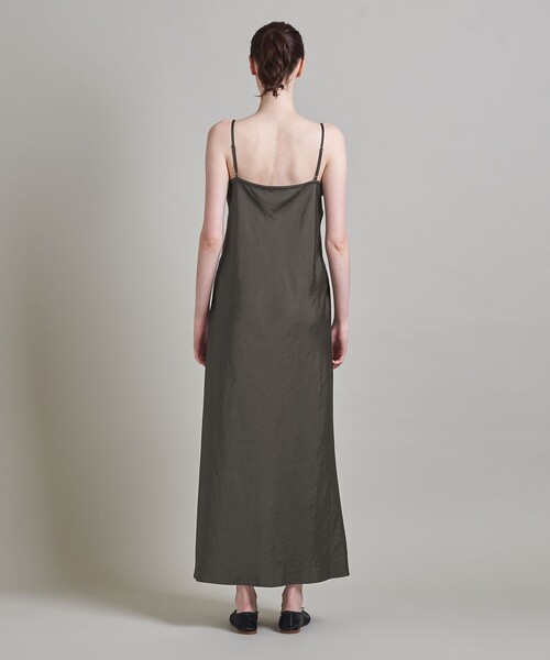 LOEFF（ロエフ）の「＜LOEFF＞フリュイド キャミソールドレス（ワンピース・レディース・ダークブラウン/ダークグレー・0/1）」の10枚目の写真