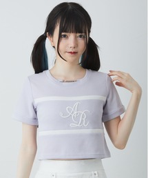 Ank Rouge | モノグラムロゴチビTOPS(Tシャツ/カットソー)