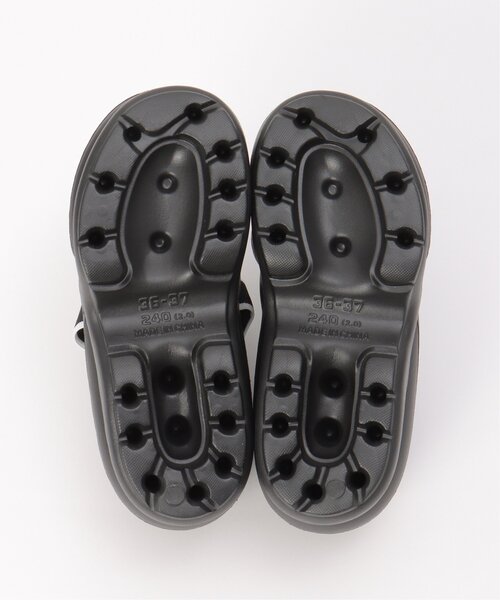 VENCEEXCHANGE（ヴァンスエクスチェンジ）の「マシュマロサンダル（サンダル・レディース・ブラック/ホワイト・M/L）」の8枚目の写真