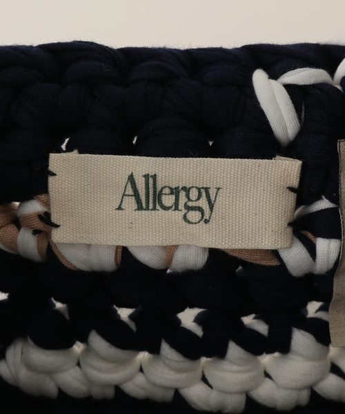 Oriens JOURNAL STANDARD（オリエンス ジャーナルスタンダード）の「【allergy x cycle by myobx Oriens】 kint ha：ショルダーバッグ（ショルダーバッグ・レディース・チャコールグレー/ネイビー・FREE）」の9枚目の写真