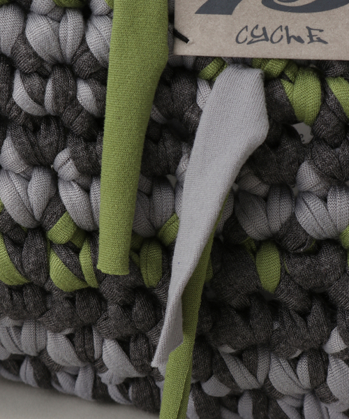 Oriens JOURNAL STANDARD（オリエンス ジャーナルスタンダード）の「【allergy x cycle by myobx Oriens】 kint ha：ショルダーバッグ（ショルダーバッグ・レディース・チャコールグレー/ネイビー・FREE）」の11枚目の写真