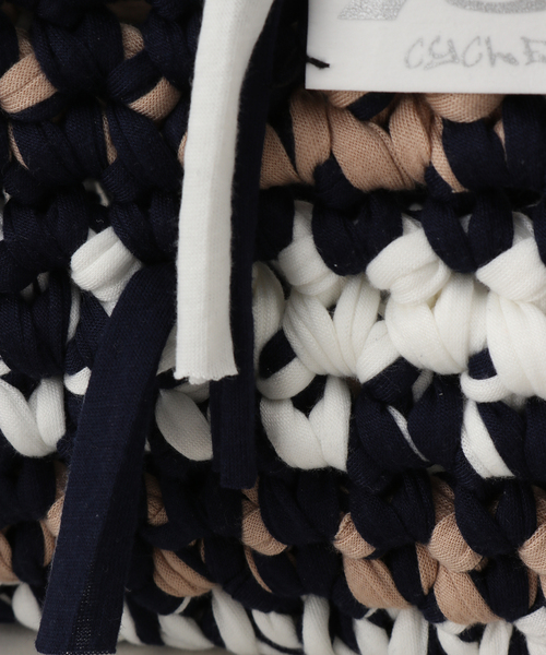 Oriens JOURNAL STANDARD（オリエンス ジャーナルスタンダード）の「【allergy x cycle by myobx Oriens】 kint ha：ショルダーバッグ（ショルダーバッグ・レディース・チャコールグレー/ネイビー・FREE）」の12枚目の写真