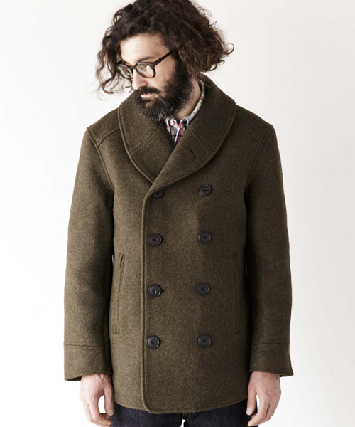 Denime（ドゥニーム）の「HEAVY MELTON P-COAT（ピーコート）」 - WEAR