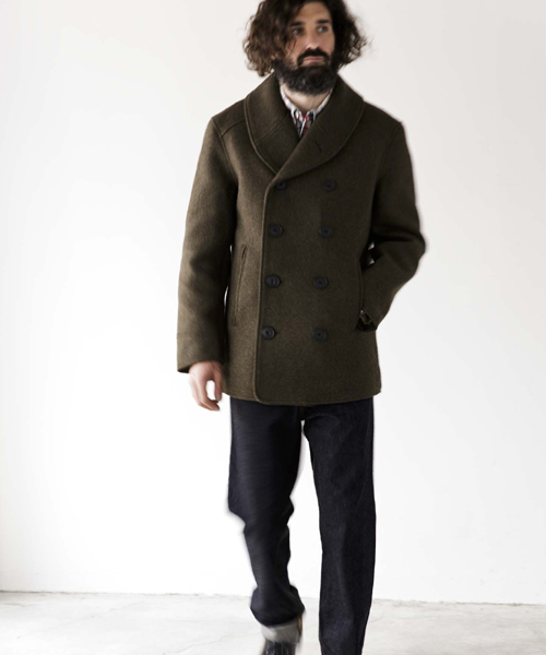 Denime（ドゥニーム）の「HEAVY MELTON P-COAT（ピーコート）」 - WEAR
