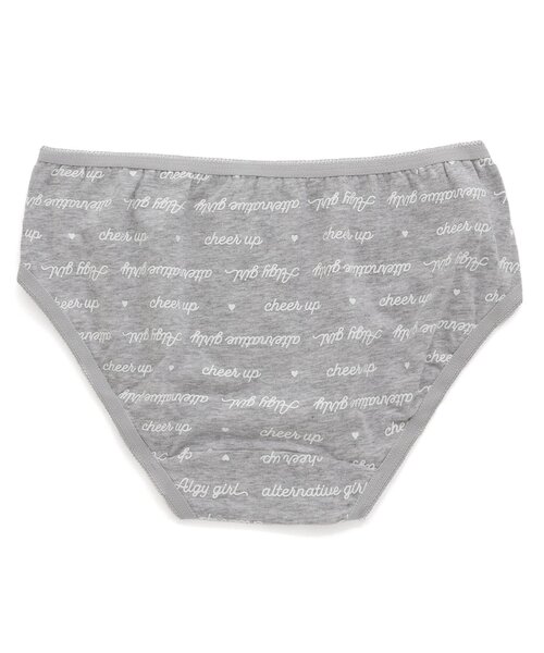 ロゴボーダー総柄ショーツ（ショーツ）｜algy（アルジー）の