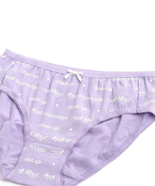 ロゴボーダー総柄ショーツ（ショーツ）｜algy（アルジー）の