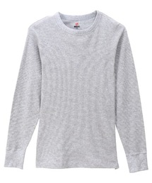 HANES（ヘインズ）の「【HANES/ヘインズ】BEEFY クルーネックロングスリーブ（Tシャツ/カットソー）」