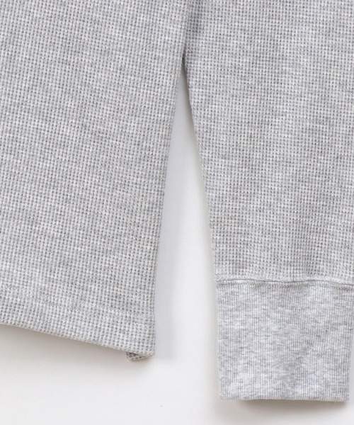 HANES(ヘインズ)の「【HANES/ヘインズ】BEEFY クルーネックロングスリーブ(Tシャツ/カットソー・メンズ・ブラック/オフホワイト/ヘザーグレー/ネイビー・M/L/LL/S)」の12枚目の写真