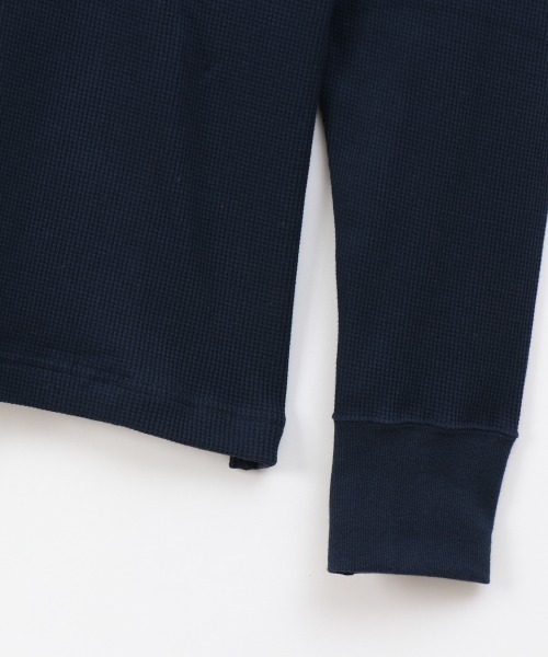 HANES(ヘインズ)の「【HANES/ヘインズ】BEEFY クルーネックロングスリーブ(Tシャツ/カットソー・メンズ・ブラック/オフホワイト/ヘザーグレー/ネイビー・M/L/LL/S)」の16枚目の写真