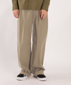 【即完品】remer リメール ルーズプレミアムチノストレートワイドパンツ loose premium chino straight wide PT / ルーズプレミアムチノ