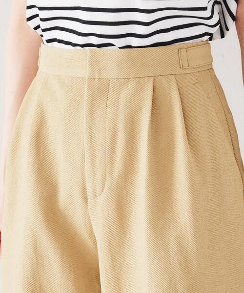 UNTITLED（アンタイトル）の「【洗える/ドライタッチ】センタープレス ワイドパンツ（その他パンツ・レディース・オフホワイト/チャコールグレー/キャメル・00/01/02/03/04/42/44/46/48/50）」の17枚目の写真