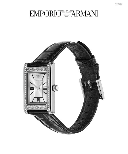 EMPORIO ARMANI（エンポリオアルマーニ）の「エンポリオ・アルマーニ 腕時計 レディース アナログ レザー AR11623（アナログ腕時計・レディース・ブラック・FREE）」の14枚目の写真