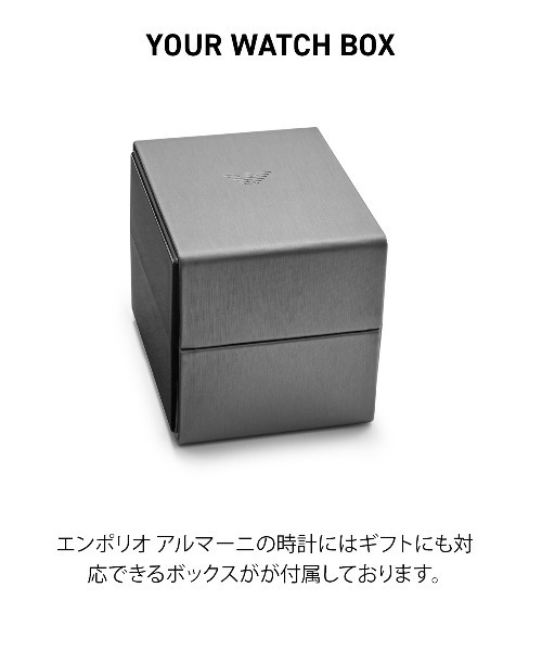 EMPORIO ARMANI（エンポリオアルマーニ）の「エンポリオ・アルマーニ 腕時計 レディース アナログ レザー AR11623（アナログ腕時計・レディース・ブラック・FREE）」の12枚目の写真