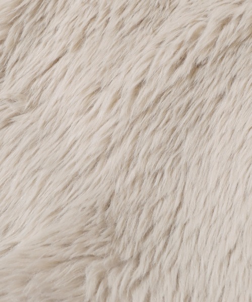 coca（coca）（コカ）の「フェイクファーベスト ポケット付き（ベスト・レディース・グレー/ライトベージュ/グレイッシュベージュ・L/M）」の19枚目の写真