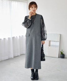mysty woman | 深Ｖジャンスカ  148922(ジャンパースカート)