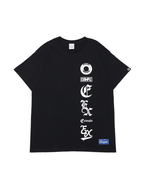 EXAMPLE STRAIGHT LOGO S/S TEE（Tシャツ/カットソー）｜EXAMPLE（エグザンプル）