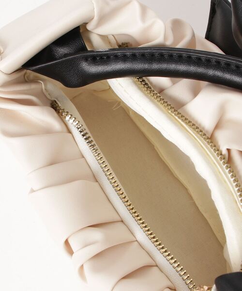 WEGO（ウィゴー）の「WEGO/リボンハンドバッグ（ハンドバッグ・レディース・アイボリー・FREE）」の19枚目の写真