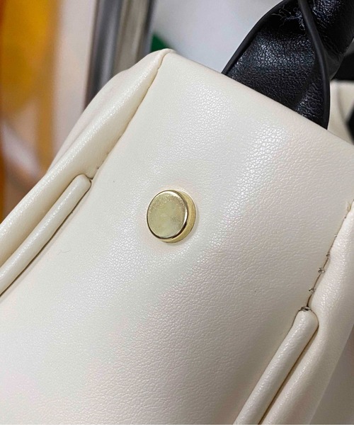 WEGO（ウィゴー）の「WEGO/リボンハンドバッグ（ハンドバッグ・レディース・アイボリー・FREE）」の10枚目の写真