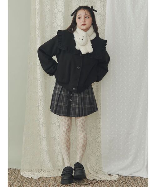 merry jenny（メリージェニー）の「フリルセーラーブルゾン（ブルゾン・レディース・ブラック/ライトブルー/オフホワイト・FREE）」の20枚目の写真