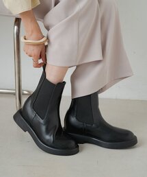 インヒールサイドゴアブーツ